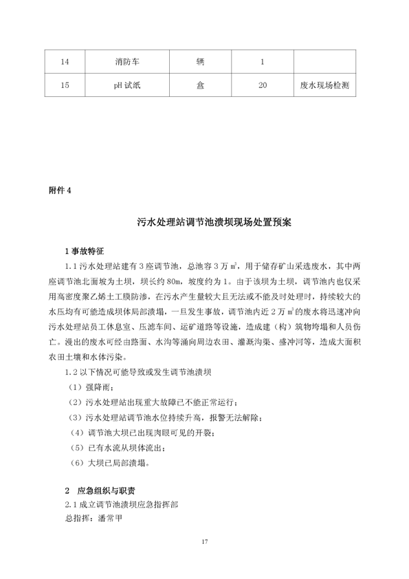 PP电子游戏矿业公司环保综合预案_页面_21